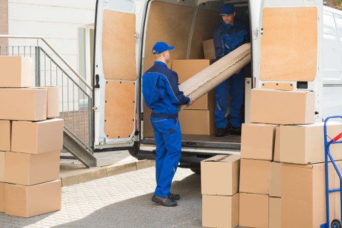 Local removals team preparing for a house move in Wealdstone