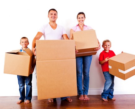 Carefully wrapped furniture prepared for storage in Wealdstone